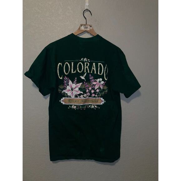 Vintage Test Print Shirt Scottys Castle Chief Joseph Tee STAINED VTG 90s Large - Picture 8 of 12